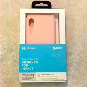 $5 🌸PINK SPECK NIB GALAXY A10e cell phone case